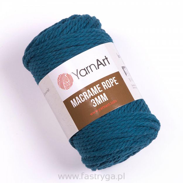 Macrame Rope 3 mm.  789 morski