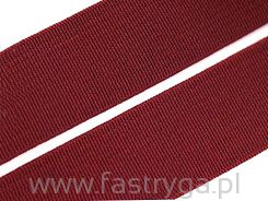 Guma płaska 20 mm  bordowa