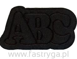 Naszywka na ubrania ABC