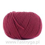 Włóczka Morbidone  16 bordo - 2