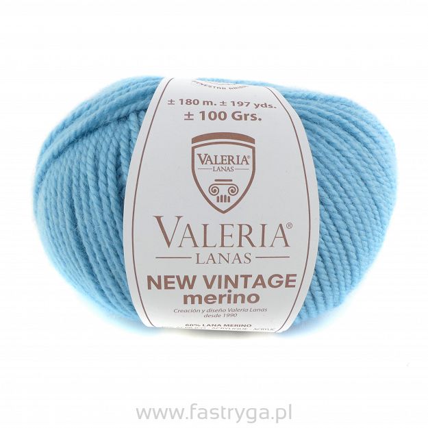 New Vintage Merino kolor 294 turkus