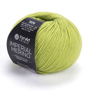 włóczka Imperial Merino kolor 3331 limonka