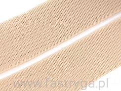 Guma płaska 20 mm  beżowy jasny