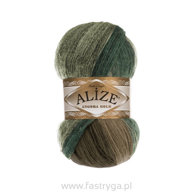 Angora Gold Batik  6920