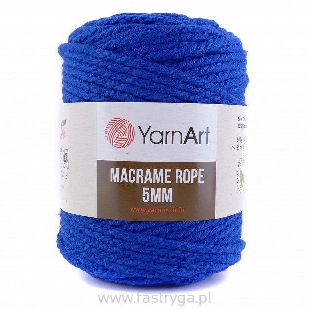 Macrame Rope 5 mm.  772 chabrowy