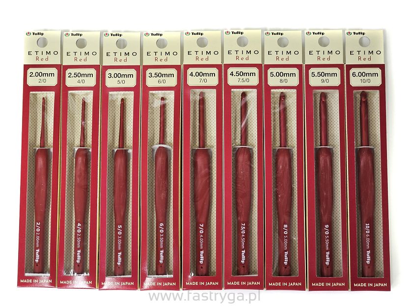 Szydełko Etimo Red  nr  4,5
