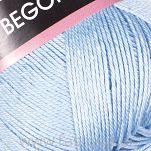 Włóczka 100% bawełny Begonia kolor 4917 błękit - 2