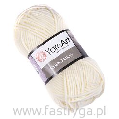 Włóczka YarnArt Merino Bulky 502 - jasny krem