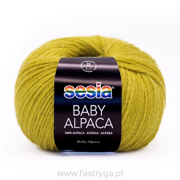Baby Alpaca 3482 musztardowy