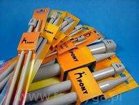 Pony druty proste 4,5mm - 2