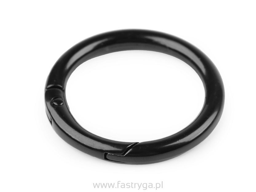 Kółko otwierane - karabińczyk  34 mm