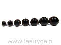 Oczka do maskotek brązowe 8 mm - 3