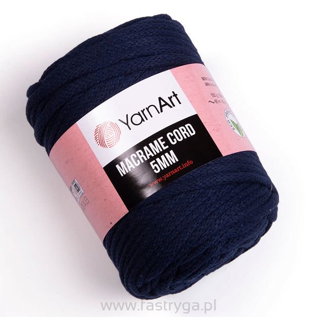 Macrame Cord 5 mm 784 granat