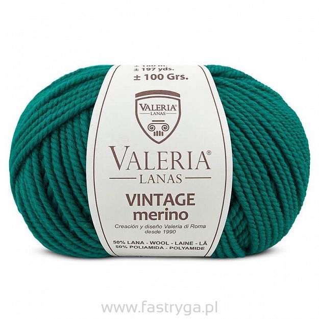 New Vintage Merino kolor 858 morski