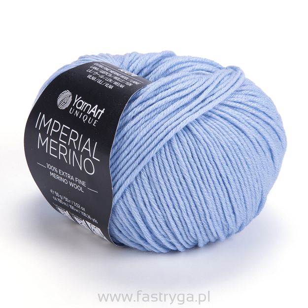 włóczka Imperial Merino kolor 3340 niebieski
