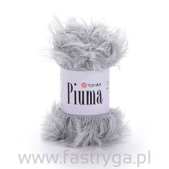 włóczka Piuma 4406 popielaty