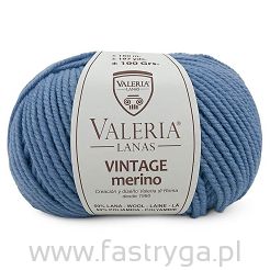 włóczka New Vintage Merino kolor 854 jasny jeans