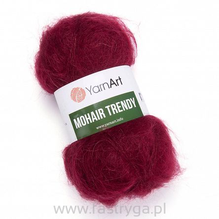 YarnArt Mohair Trendy 109 - burgund / bordo