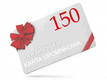 Karta upominkowa o wartości 150 zł.