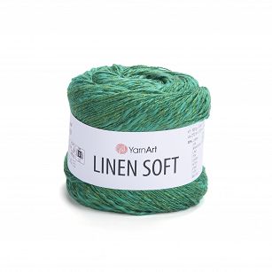 Włóczka Yarnart Linen Soft 7315 turkus