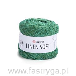 Włóczka Yarnart Linen Soft 7315 turkus