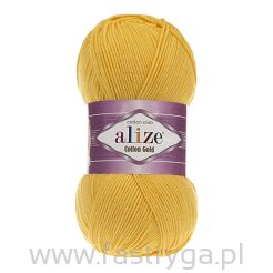 Włóczka Alize Cotton Gold  216 żółty
