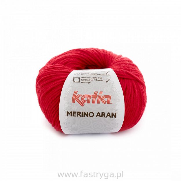 Merino Aran  4 czerwony