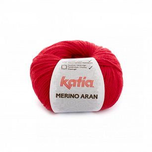 Merino Aran  4 czerwony