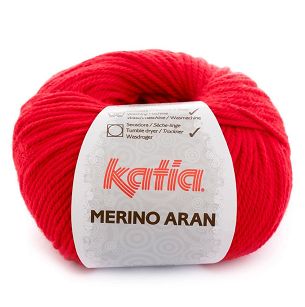 Merino Aran  4 czerwony