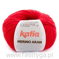 Merino Aran  4 czerwony