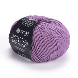 włóczka Imperial Merino kolor 3322 wrzos-fiolet