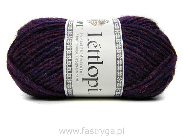 Lettlopi 1414 ciemnofioletowa
