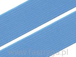 Guma płaska 20 mm  niebieska