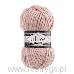 Megafil  161 pudrowy róż