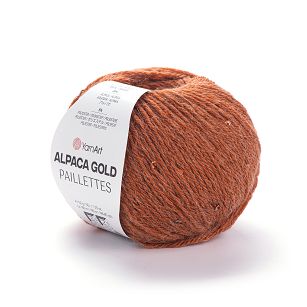Alpaca Gold Paillettes kolor 9312