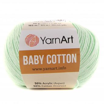 Włóczka Baby Cotton 435 pistacjowy