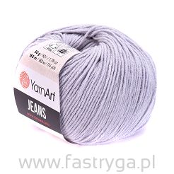 Włóczka  Jeans 80 jasny popiel/gołębi