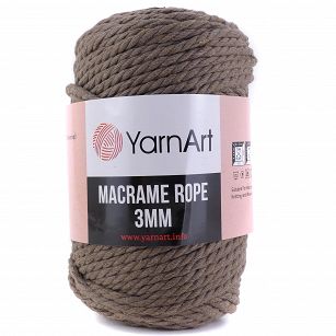 Macrame Rope 3 mm.  788 beż len