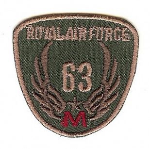 Naszywka na ubrania brązowa