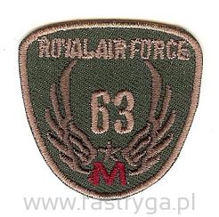 Naszywka na ubrania brązowa