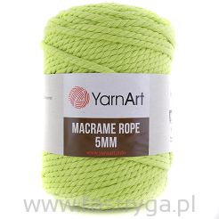 Macrame Rope 5 mm.  755 limonka