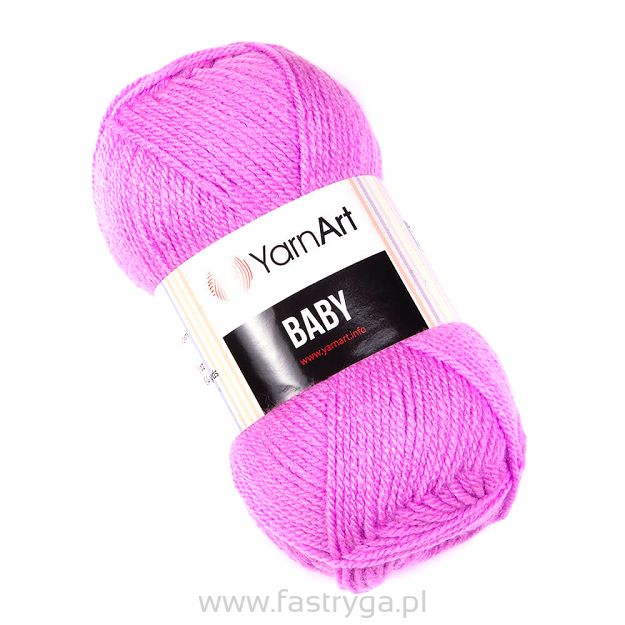 Włóczka akrylowa YarnArt Baby 635 róż