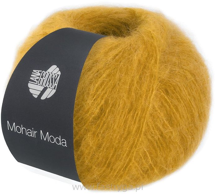 Mohair Moda 022 musztardowy