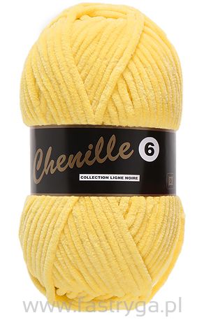Chenille  510 żółty jasny