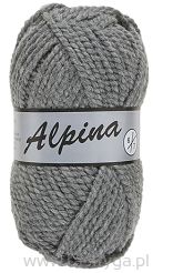 Włóczka Lammy Alpina 6 kolor 038 popiel wełna z akrylem