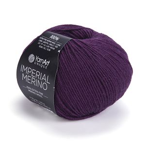 włóczka Imperial Merino kolor 3320 fiolet