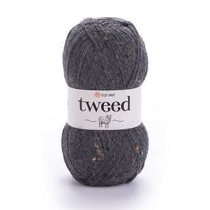 Tweed kolor 225 grafitowy