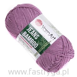 Wrzosowa włóczka Jeans Bamboo 114 Yarn Art