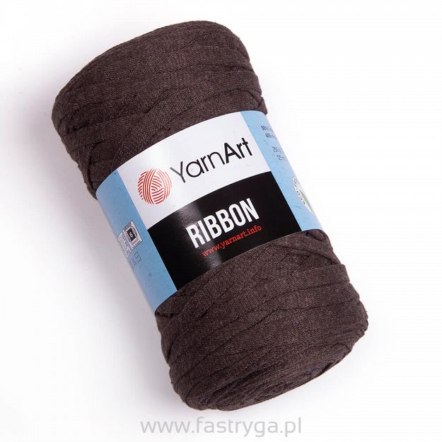 Włóczka tasiemkowa Ribbon kolor 769 brąz