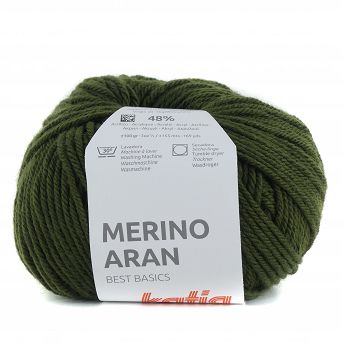 Merino Aran  48 zielony